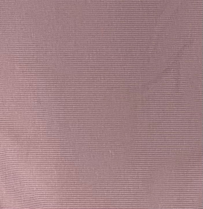 Tissu coton organique rose poudre, certifié Okeo Tex